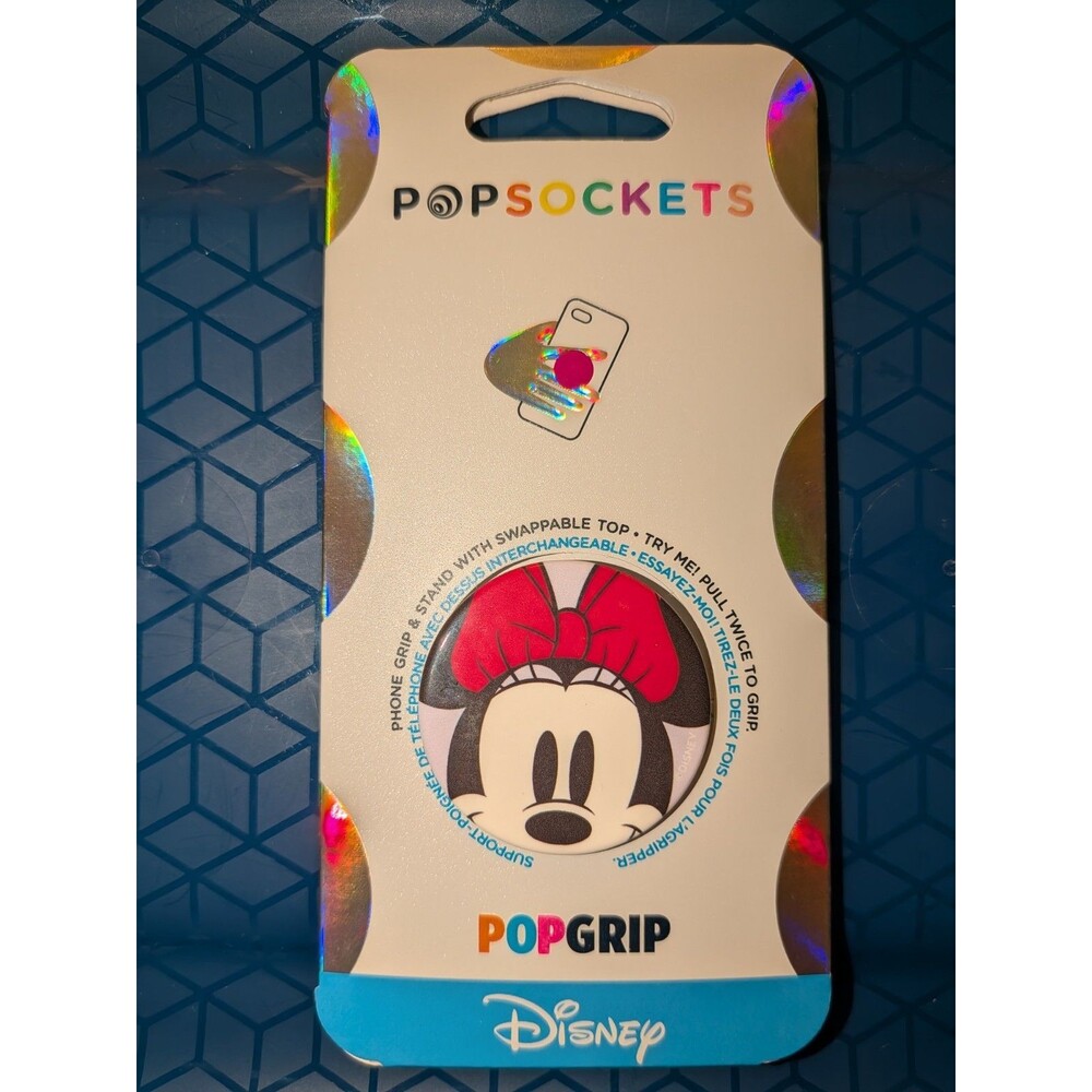 Popsockets Disney Minnie Mouse Peek A Boo Swappable Top Grip Popsocket Popgrip